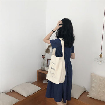 Canvas tote bag