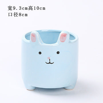 Bunny shaped planter