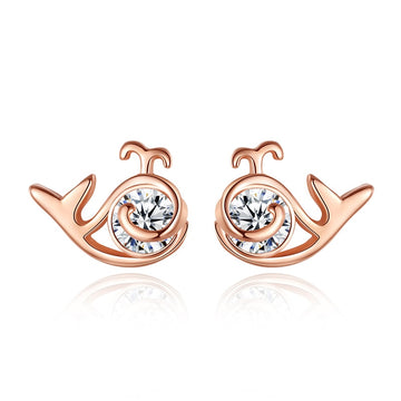 925 Sterling Silver Women Jewelry | Asymmetric Stud Earrings - F114 - Jewellery