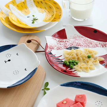 Animal-shaped Ceramic plates