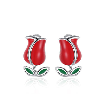 925 Sterling Silver Women Jewelry | Asymmetric Stud Earrings - F115 - Jewellery