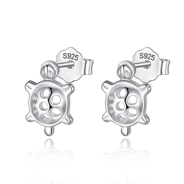 925 Sterling Silver Women Jewelry | Asymmetric Stud Earrings - F71 - Jewellery