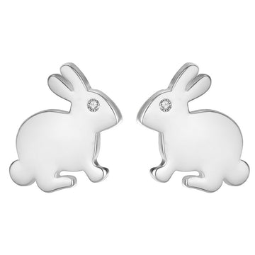 925 Sterling Silver Women Jewelry | Asymmetric Stud Earrings - DK011 - Jewellery