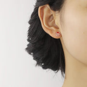 925 Sterling Silver Women Jewelry | Asymmetric Stud Earrings - Jewellery