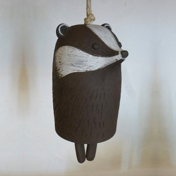 Rustic Animal Wind Chimes - H-Badger