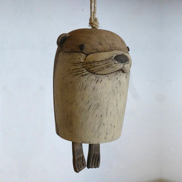 Rustic Animal Wind Chimes - G-Sloth