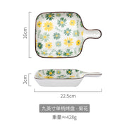 cute ceramic baking tray