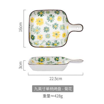 cute ceramic baking tray