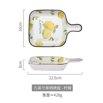 cute ceramic baking tray