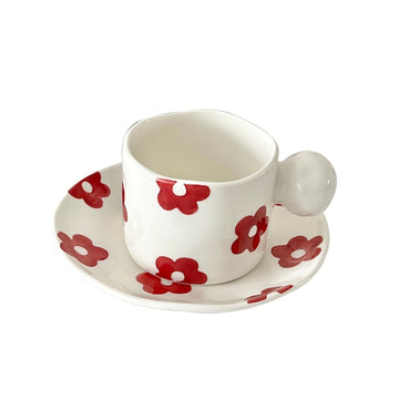 Originale Mug | Cute mug set | Sweet mug duo - China / cup and dish 1 / 201-300ml - Home decor