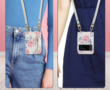 Crossbody Phone Case for Samsung Galaxy Z Flip 4 - phone case