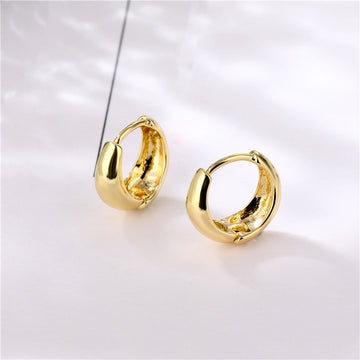 Delicate silver earrings | Dainty silver earrings - gold 7 - Jewelery