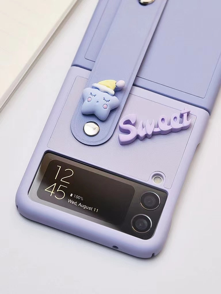 Cute Pony Samsung Phone Case for Samsung Galaxy Z Flip 3 (5G) –