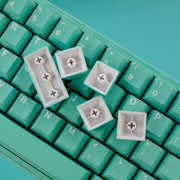 129 Keys green keycaps set | Cherry profile keycaps set | Mechanical keyboard