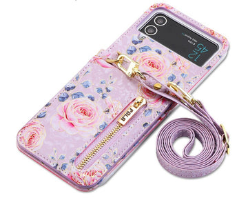 Crossbody Phone Case for Samsung Galaxy Z Flip 4 - phone case