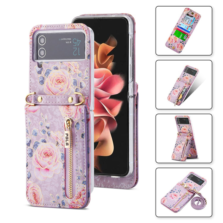 Crossbody Phone Case for Samsung Galaxy Z Flip 4 - phone case