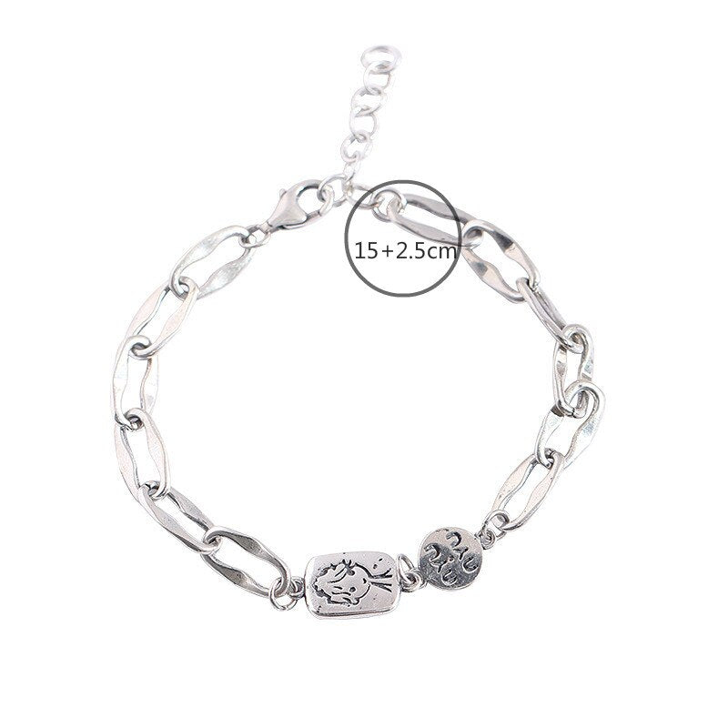 100% 925 sterling silver bracelet | silver bracelet | 925 sterling silver bracelet | 925 sterling silver