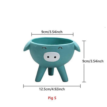 cartoon ceramic planters pig s