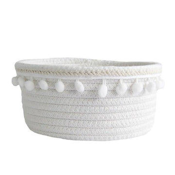 white waterproof storage basket w / united states