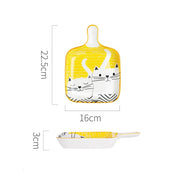 cute ceramic baking tray