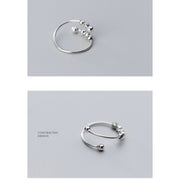 925 sterling silver anti anxiety ring