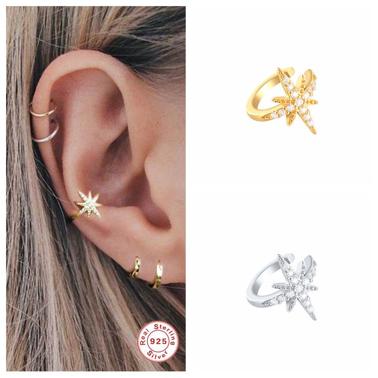 dainty ear cuff earrings