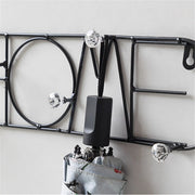 metal golden hook wall