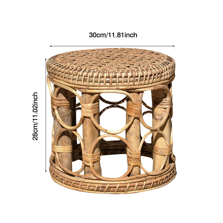 rattan plant stand china / 30x28cm