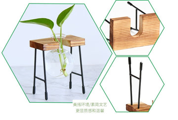 wooden propagation stations