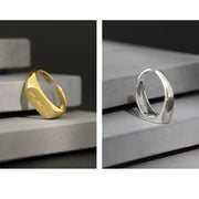 925 sterling silver merci rings