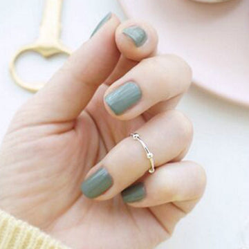 minimalist 925 sterling silver ring