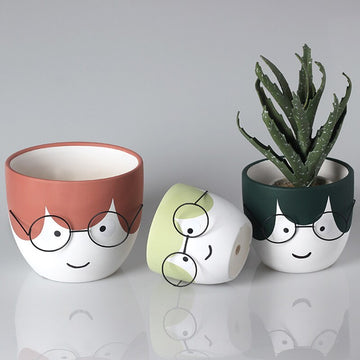 original ceramic flower pot