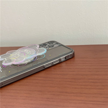 iphone case with clear bear holder