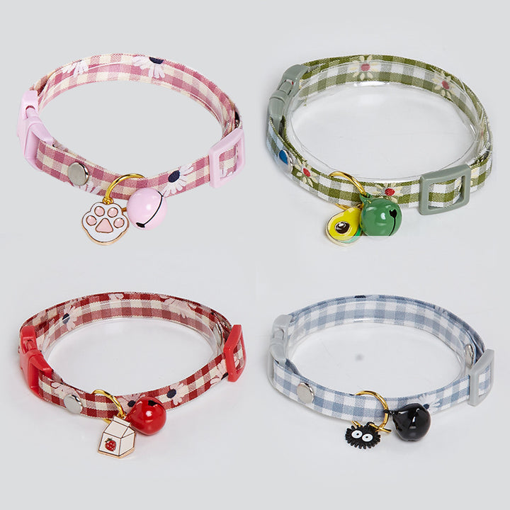cute cat collar with bell