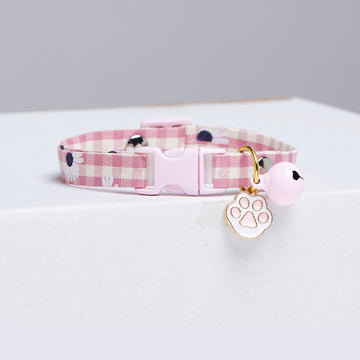 cute cat collar with bell