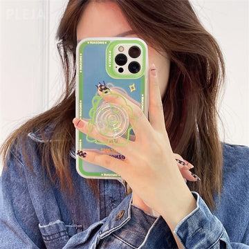 cute iphone case with phone grip