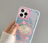 cute iphone case with phone grip