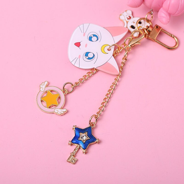 sailor moon key chain