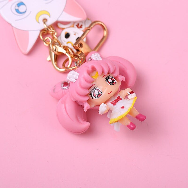 sailor moon key chain