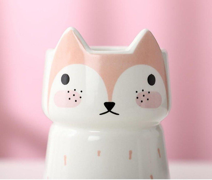 Ceramic vase for house decor