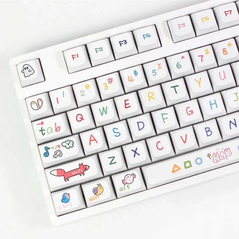 Korean Keycaps Set Collection