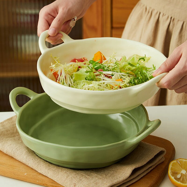Handmade Ceramic noodle bowl - Homewear