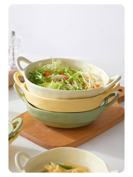 Handmade Ceramic noodle bowl - Homewear