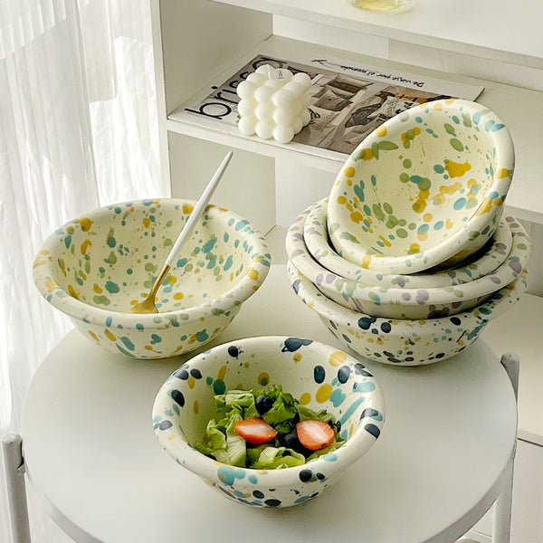 Colorful tableware