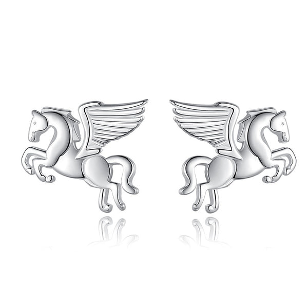 925 Sterling Silver Women Jewelry | Asymmetric Stud Earrings - DK061 - Jewellery