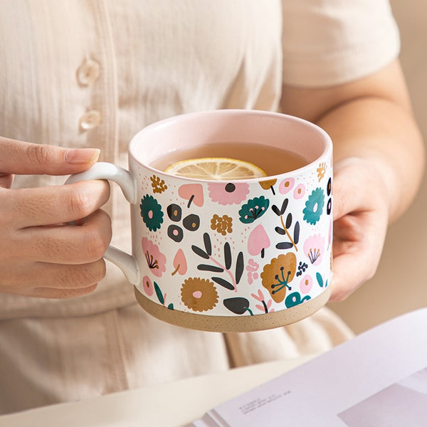 Ceramic coffee mugs