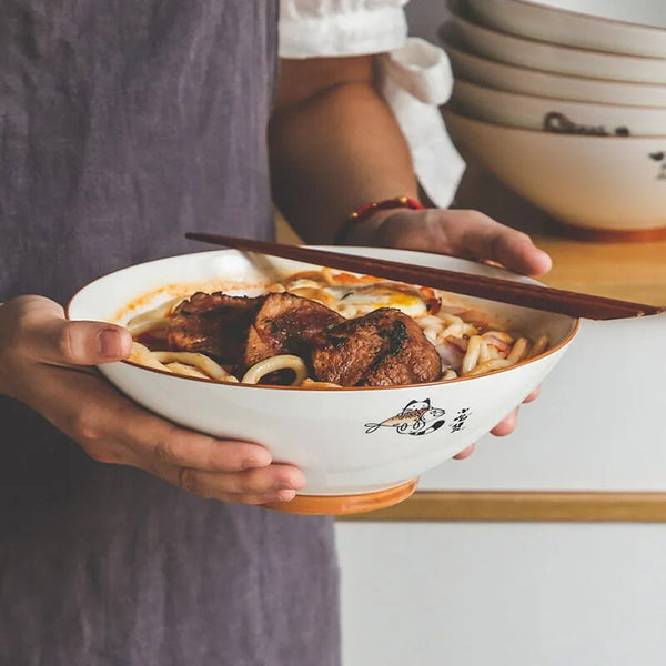 Large ramen bowl
