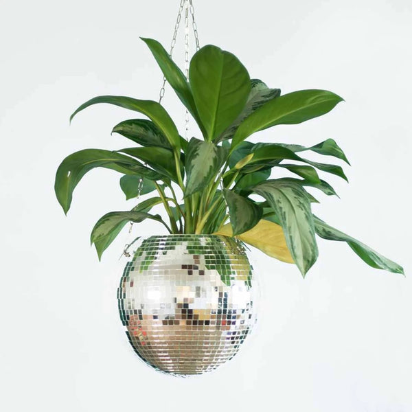 Disco Ball Planter - Home decor