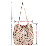 Printed tote bag
