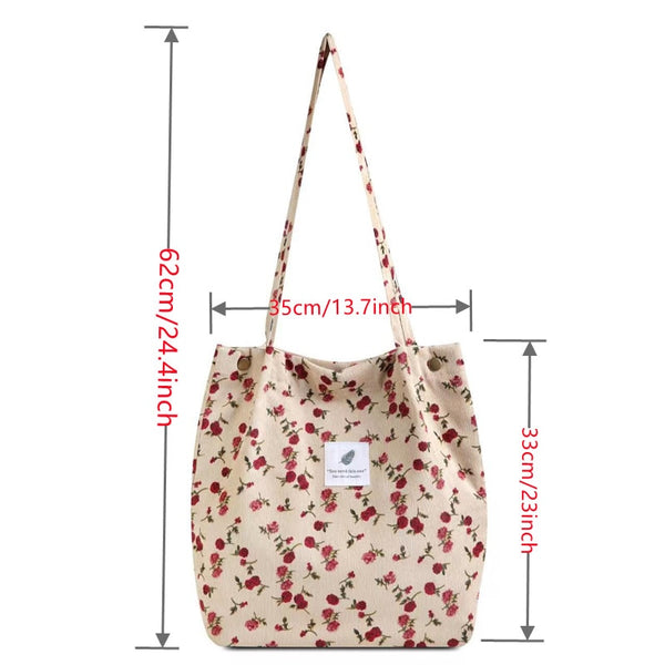 Printed tote bag